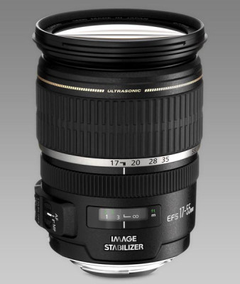 Canon EF-S 17-55 mm F2.8 IS USM - standardowo ze stabilizacją