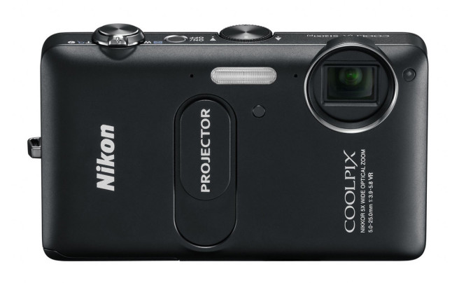 Nikon Coolpix S1200pj - kompakt z projektorem