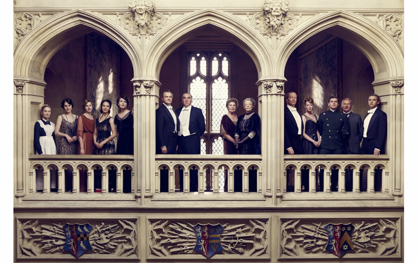 aktorzy serialu Downton Abbey dla Vanity Fair, fot. Jason Bell