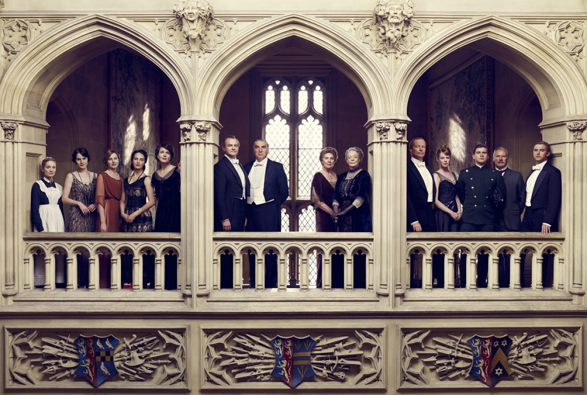 aktorzy serialu Downton Abbey dla Vanity Fair, fot. Jason Bell