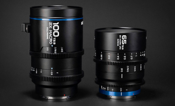  Obiektywy Laowa 65 mm i 100 mm Macro APO w filmowych wersjach Cine
