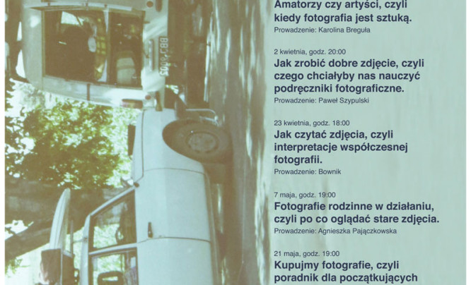  Wszyscy jesteśmy fotografami - cykl spotkań