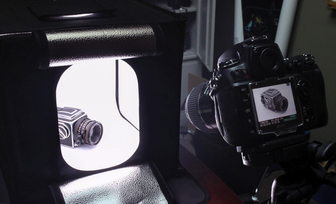 Fotodiox LED Studio-in-a-Box - przenośne studio do fotografii produktowej
