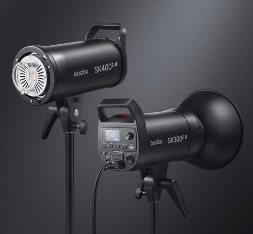 Godox wprowadza nowe budżetowe lampy studyjne SK - błysk o mocy 300 lub 400 Ws