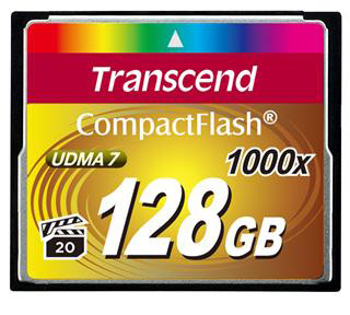 Transcend CompactFlash 1000x - karty dla profesjonalistów