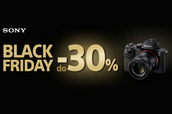 Kumulacja promocji na Black Friday - produkty fotograficzne Sony aż do 30% taniej