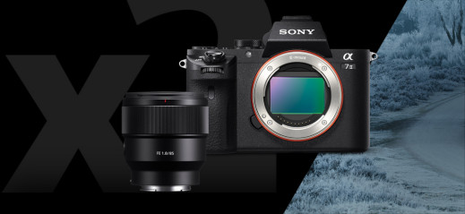 Podwójny cashback na Sony A7 II i obiektyw FE 85 mm f/1.8 - prezent na zakończenie zimowych promocji