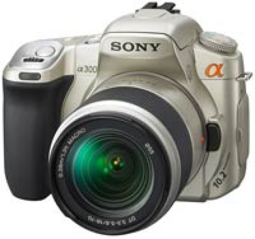 Sony A300 - na złoto