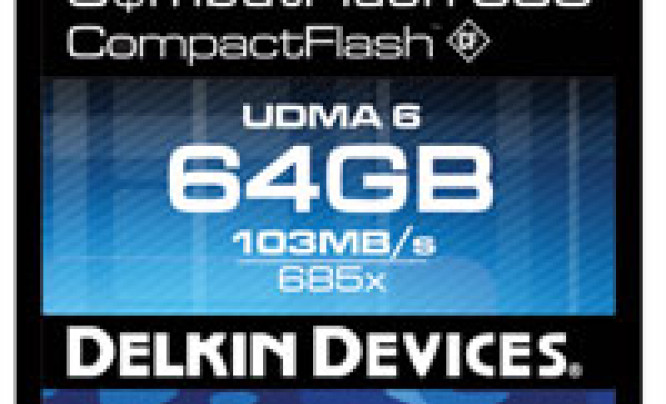 Delkin CombatFlash 685x - szybki i odporny Compact Flash