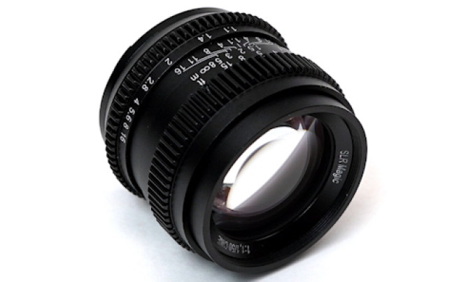 SLR Magic Cine 50 mm f/1.1 - superjasny standard do Sony E