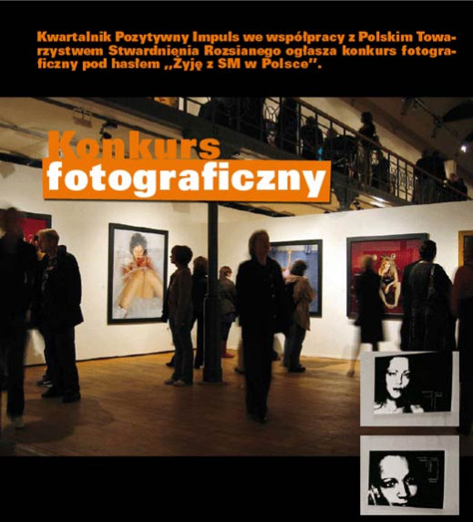 Konkurs fotograficzny "Żyję z SM w Polsce"