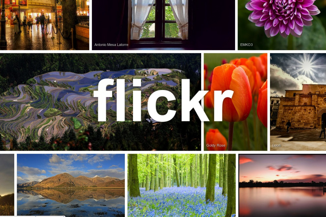 Ciemne chmury nad Flickr’em