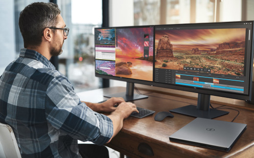 4K, 100% Adobe RGB, Thunderbolt 3 i kolorymetr, czyli wyliczanka Della