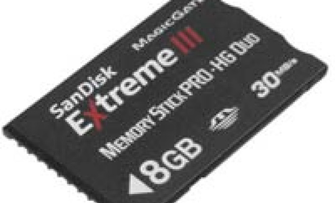 SanDisk Extreme III Memory Stick PRO-HG Duo - rekordowe osiągi