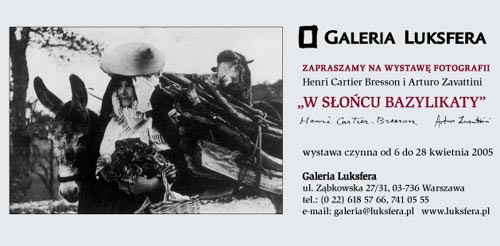 Henri Cartier-Bresson w Luksferze!