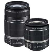 Canon EF-S 18-55mm f/3.5-5.6 IS i EF-S 55-250mm f/4-5.6 IS - nowa stabilizacja