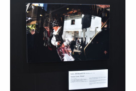 na stoisku Fujifilm prezentowane były zdjęcia Tomasza Lazara i...