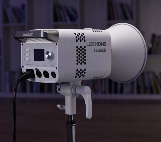 Godox Litemons LE200D: 220 W, 5600 K i sterowanie DMX/Bluetooth w nowej lampie COB