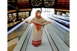 Malala Yousafzai dla Glamour, fot. Jason Bell