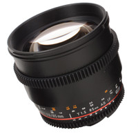 Samyang T 1,5 85mm AS IF UMC - dłuższa ogniskowa dla filmowców