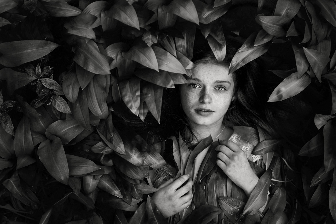 fot. Mariola Glajcar, wyróżnienie w kategorii Portrait / B&W Child 2018