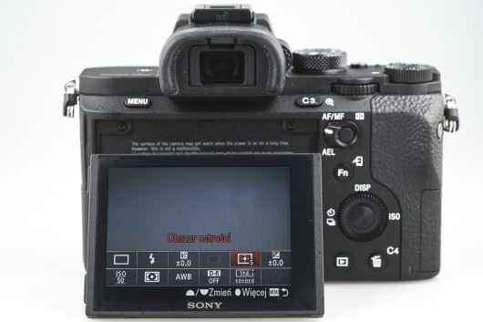 Sony A7 II - menu funkcyjne