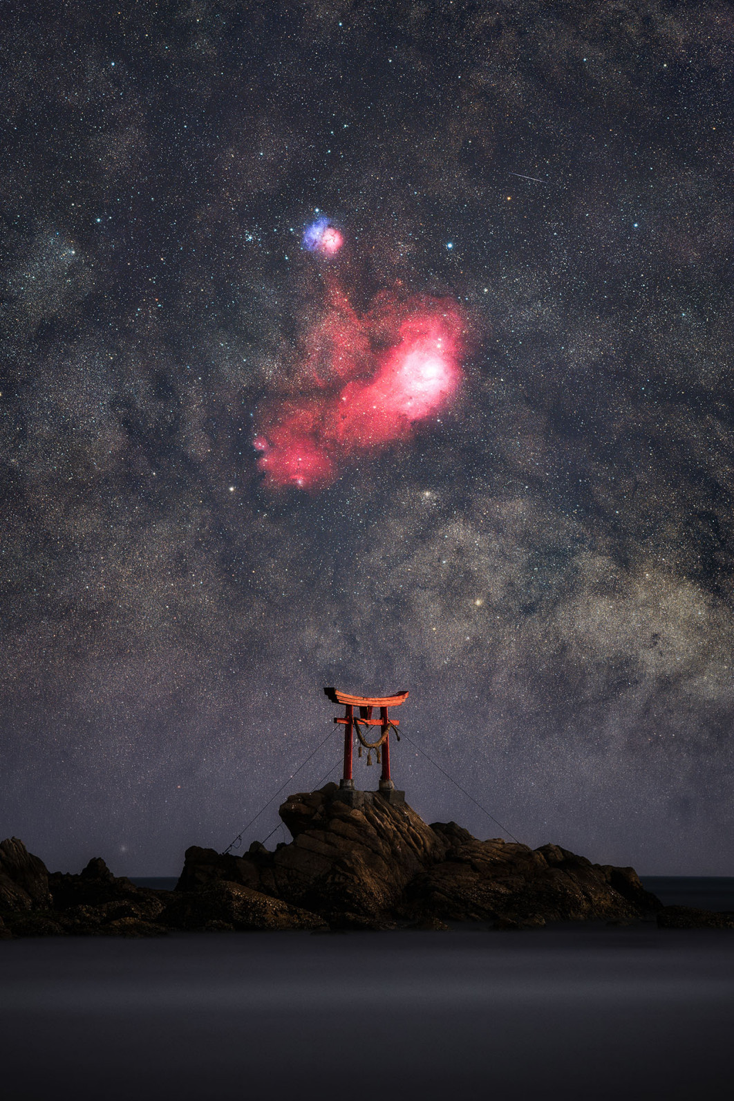 Fot. Yoshiki Abe, "The Celestial Gate", nominacja w kat. Skyscapes / 