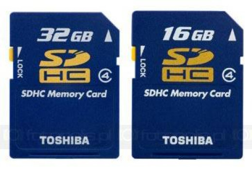 SDHC 32 GB od Toshiby