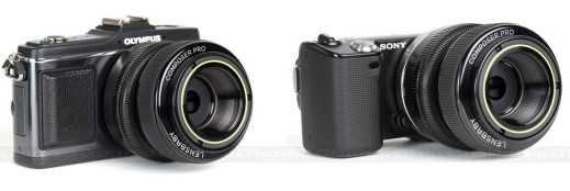 Lensbaby Composer Pro z mocowaniami bezlusterkowców