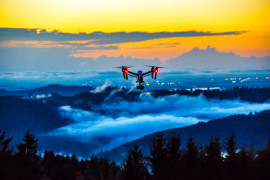 fot. Norman Nollau - trzecie miejsce w kategorii Drones in Use (sekcja profesjonalna)