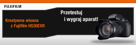 Kreatywna wiosna z Fujifilm HS30EXR - przetestuj i wygraj aparat