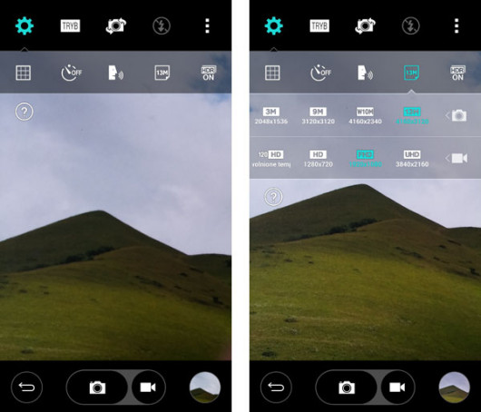 LG G3 - menu