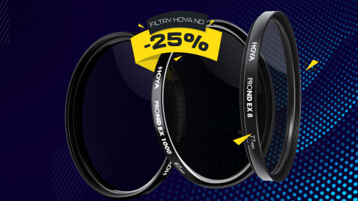 Filtry Hoya ND 25% taniej do końca kwietnia