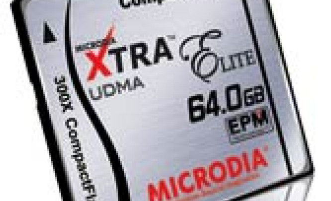 Microdia Xtra Elite CF 64 GB - nowy rekord pojemności