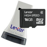 Lexar High-Speed Mobile microSDHC - 16 gigabajtów