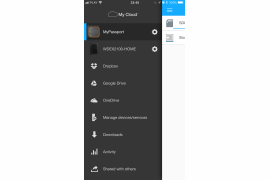 WD My Passport Wireless SSD - aplikacja mobilna