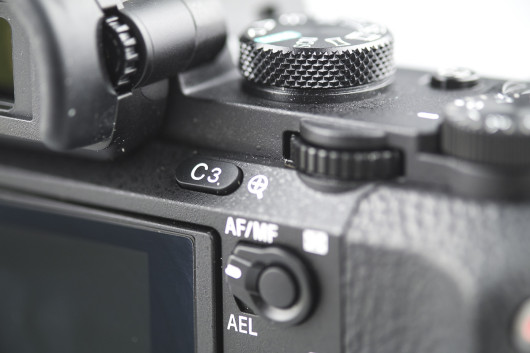Sony A7 II - klawisze i pokrętła 