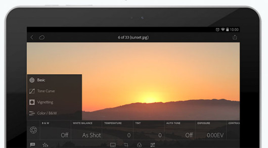 Adobe Lightroom Mobile 