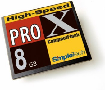 SimpleTech 8 GB ProX Compact Flash II