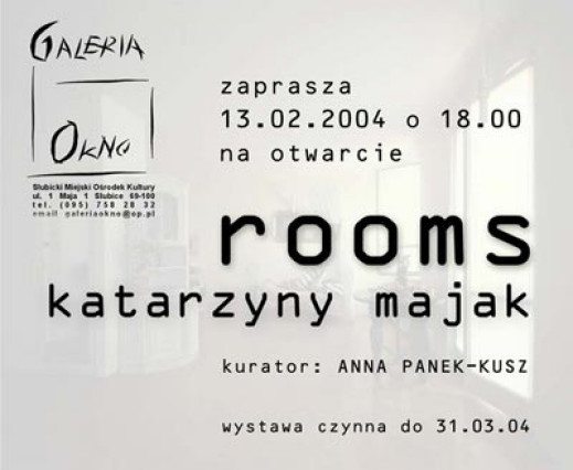 Katarzyna Majak "rooms"