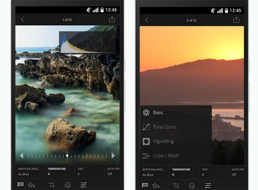 Adobe Lightroom Mobile 