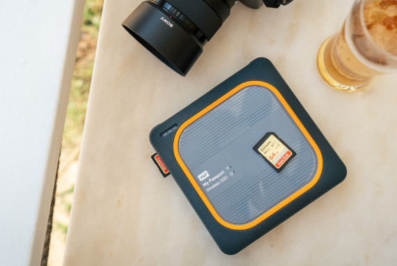 WD My Passport Wireless SSD - test przenośnego dysku do backupu