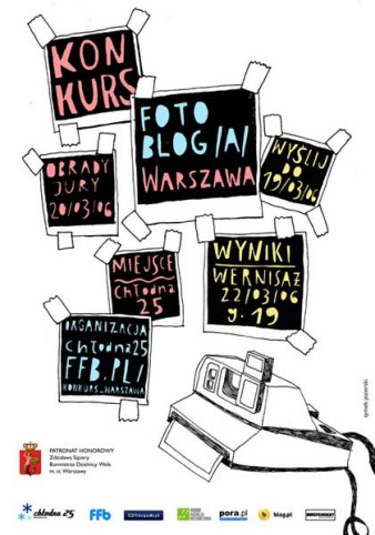 Konkurs &quot;Fotoblog/a/Warszawa&quot;