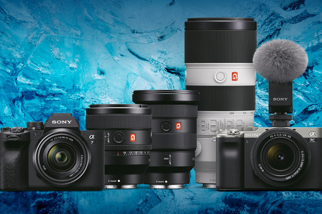 Gratka dla fanów Sony - zimowy cashback na wybrane aparaty, obiektywy i akcesoria