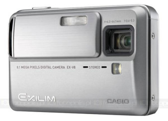 Casio Exilim EX-V8 - lifting