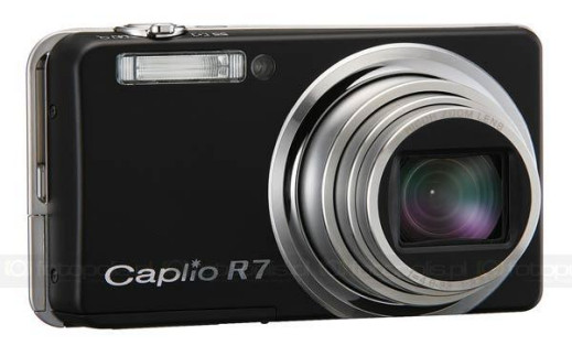 Ricoh Caplio R7 - kosmetyczne zmiany