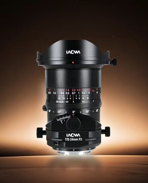 Laowa 24 mm f/2 TS C-Dreamer - jasny tilt-shift do aparatów pełnoklatkowych i średnioformatowych od Venus Optics