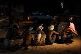 fot. Adriane Ohanesian, Somalia, podejrzani o członkostwo w grupie terrorystycznej al Shaabaab zaaresztowani podczas operacji przeprowadzonej przez wywiad Somalii