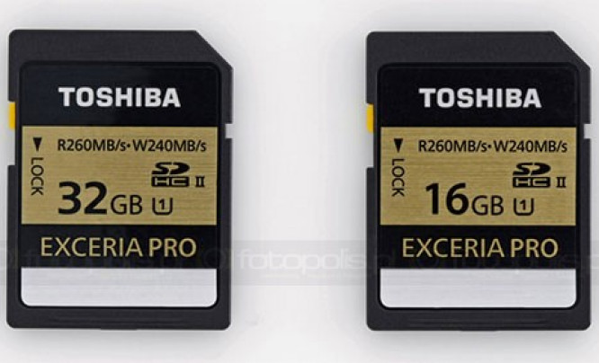 Toshiba Exceria Pro - pierwsze karty w standardzie UHS-II