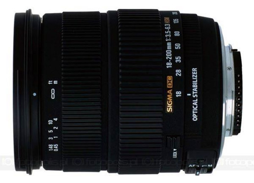 Sigma 18-200mm F3.5-6.3 DC OS z silnikiem HSM - gratka dla posiadaczy Nikonów D40 i D40X